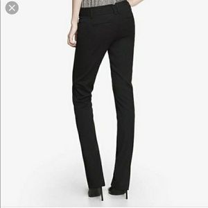 NWOT Express Black Columnist Boot Cut Pants